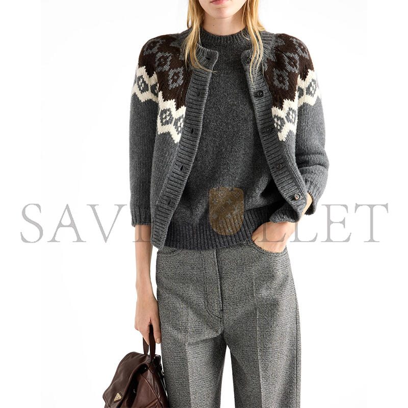 Pra*a wool and cashmere cardigan p25o13
